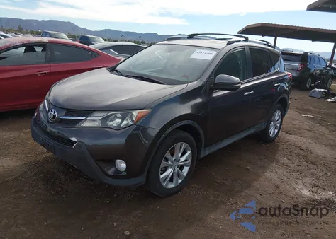 2015 Toyota Rav4 Limited из США, поврежденный, VIN 2T3YFREV7FW156146